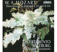 Divertimento Salzburg - Mozart: Divertimenti in D Major K 251 [Import]