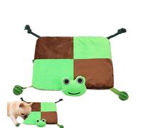 Divertir le tapis - tapis de jeu de jouets grinçant pour chiot Treat Fun | Mat d'alimentation interactif de chien avec des grincements intégrés pour un soulagement de l'ennui, un exercice mental, un s