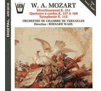 Divertissement K.251 - Quatuors À Cordes K.157 & 160 - Symphonie K.112