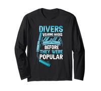 Dives Wearing Masks Before They Were Popular Fun Scuba Dive Manche Longue