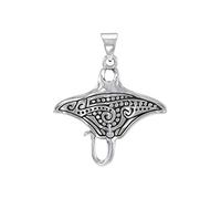 Divesilver Pendentif Raie Manta Aborigène