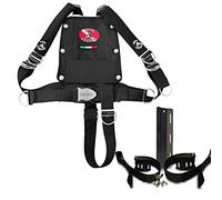 DiveSystem g4081 imbraco GAV Technique, Plaque Carbone, contropiastra et fascioni pour monobombola, Noir, Taille Unique