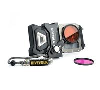 DIVEVOLK Kit filtres, SEATOUCH 4 Max KIT+ LOGEMENT+Adaptateur FILTRES+ Filtre Rouge+Filtre Magenta+Case REMBOURRÉE.