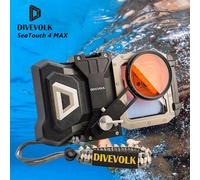 DIVEVOLK Seatouch 4 Max plus Étui de plongée étanche pour téléphone pour iPhone 16/17 Huawei Samsung Xiaomi Photographie HD sous l'eau