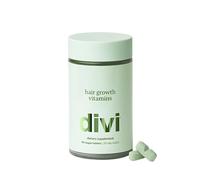 divi Vitamines capillaires pour femmes et hommes - Fabriquées avec des ingrédients propres et scientifiques pour grandir et épaissir