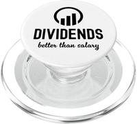 Dividendes Mieux Que Les dividendes salariaux Investisseur Passif PopSockets PopGrip pour MagSafe