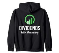 Dividendes Mieux Que Les dividendes salariaux Investisseur Passif Sweat à Capuche
