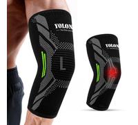 DiviDermy Coudière Musculation, Coudière Tendinite, Manchon de Compression des Bras, Attelle Coude Tendinite, Tennis Elbow Femme & Homme, Coude pour Sport, Tennis, Golf, Fitness (Noir, L)