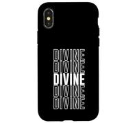 Divin Coque pour iPhone X/XS