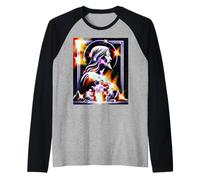 Divin Jésus Christ Religieux Chrétien Foi Prière Art Manche Raglan