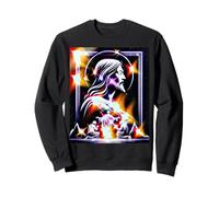 Divin Jésus Christ Religieux Chrétien Foi Prière Art Sweatshirt