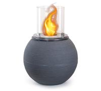 DIVINA FIRE Botticelli Intérieur & extérieur Cheminée autonome Bioéthanol Gris