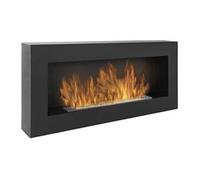 DIVINA FIRE DF91022 cheminée Intérieure Cheminée encastrable Bioéthanol Noir