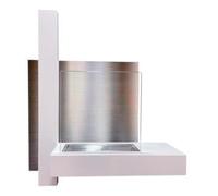 DIVINA FIRE DF92007 cheminée Intérieure Cheminée encastrable Bioéthanol Blanc