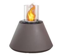 DIVINA FIRE DF95267 cheminée Intérieur & extérieur Cheminée autonome Bioéthanol Gris