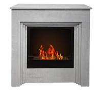 DIVINA FIRE DF95598 cheminée Intérieure Cheminée autonome Bioéthanol Gris