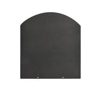 Divina Fire Plateforme De Protection De Sol Pour Poêles À Bois Et Pellets En Acier 100X90