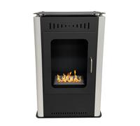 Divina Fire Poêle au bioéthanol cheminée Bio au Sol Asia L50 x 27 x H80