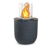 DIVINA FIRE Raffaello Intérieur & extérieur Cheminée autonome Bioéthanol Gris