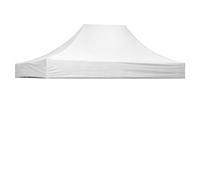 Divina Garden Evergreen Bâche de Toit de Rechange pour tonnelle 2 x 3 m Tissu PVC Blanc imperméable 9010/1