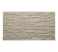 DIVINA HOME, tourterelle, panneau décoratif 3D effet pierre, PU, moderne, 18 kg,