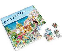 Divina Italian Design, Puzzle 100 pièces, 20 x 20 cm, Souvenir Collection Italie, Paysages suggestifs, Pour tous les âges (Positano - cod. VAR98)