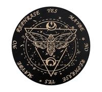 Divination Radiesthésie - Message Spirituel en Bois, Ensemble de planchettes mystiques | Lettres gravées pour débutants et Amis, décoration d', Jeu de Divination Paranormal