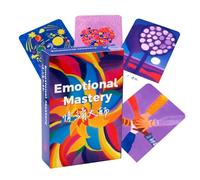 Divination Tarot Deck - Fate Tarot Fate Ensemble de cartes pour la lecture, Exploration avec une fonction de récit de la fortune, jeu de société amusant pour la fête, les divertissements, les dé