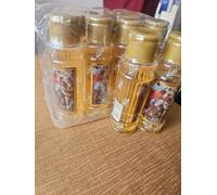Divine Bless Lot de 3 flacons d'huile parfumée en verre ambré 50 ml