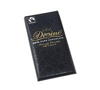 Divine Chocolate - 85% Dark Chocolate - 100g (Case of 15)