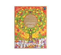 Divine Chocolate Lot de 2 calendriers de l'Avent au chocolat au lait issu du commerce équitable