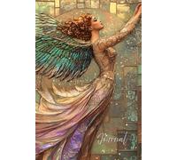 Divine Deco: An Angelic Journal of Light and Color: A Luxurious Art Deco Angel Notebook for Inspiration, Writing, and Reflection