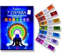 Divine Magick Lot de bâtons d'encens des 7 Chakras, 15 g