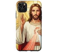 Divine Mercy Image Jesus I Trust in You Prière catholique Coque pour iPhone 11 Pro Max