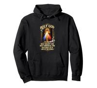 Divine Miséricorde Dieu Saint Puissant Une Prière Catholique Jésus Sweat à Capuche