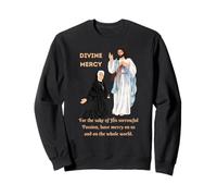 Divine Miséricorde Jésus et Sainte Faustine Sweatshirt