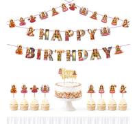 Divine Party Bliss : décorations de gâteaux, guirlandes et bannières | Décorations de gâteaux, guirlandes de fête, bannières de fête, décoration de fête, thème de bonheur de fête