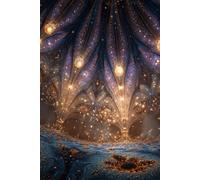 Divine Patterns of Light: A Sacred Geometry Journal for Reflection and Creative Harmony: A Tranquil Writing Notebook with Realistic Sacred Geometry Art, Surreal Colors, and Whimsical Magic