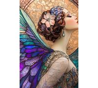 Divine Radiance: Art Deco Angel Journal: A Celestial Art Deco Notebook of Light, Beauty, and Inspiration