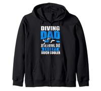 Diving Dad Just Like A Normal Dad Scuba Dive Diver Sweat à Capuche
