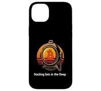 Diving Diver Blockchain Ocean Finance Statistiques numériques Bitcoin Coque pour iPhone 14 Plus