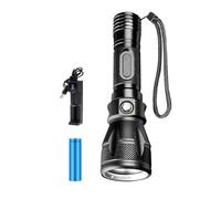 Diving Flashlight - Waterproof LED Dive Light with 3 Modes Rechargeable