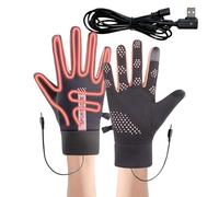 Diving Glove - Polyester & USB Heated, 9.25x3.94in Sports Glove Adjustable Temperature | Thermal Windproof Winter Gloves with 3 Heat Settings, USB Powered Heated Gloves for Skiing, Hiking, Climbing