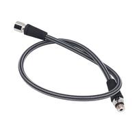 Diving Haut-Pression Regulator Hose, Scuba Professional Diving Flexible Traided Tyal pour Les activités d'enseignement approfondies (15 cm) (65 cm)