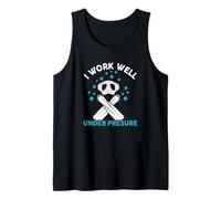 Diving I Work Well Under Presure Funny Scuba Dive Diver Débardeur