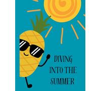 DIVING INTO THE SUMMER: Coloring Book