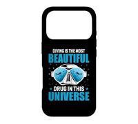Diving is The Most Beautiful Funny Scuba Dive Diver Coque pour iPhone 17 Pro