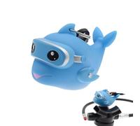Diving Mouthpiece Cover, Regulator Diving Accessories, 3.19x2.46x2.48 Inches Dustproof Luminous Sleeve, Protective Clip for Youth Men Beginner Breathing Device Seaside Snorkeling Swimming Training