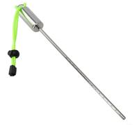 Diving rattle for pour ding ding stainless steel underwater probe with hand strap(Green)