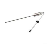 Diving rattle for pour ding ding stainless steel underwater probe with hand strap(White)
